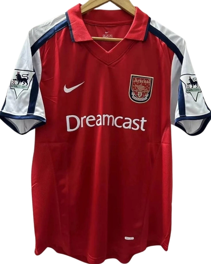 Koszulka Piłkarska Arsenal Londyn 2000/2001 Home Retro
