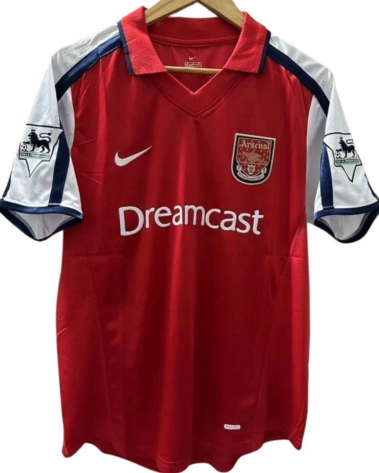 Koszulka Piłkarska Arsenal Londyn 2000/2001 Home Retro