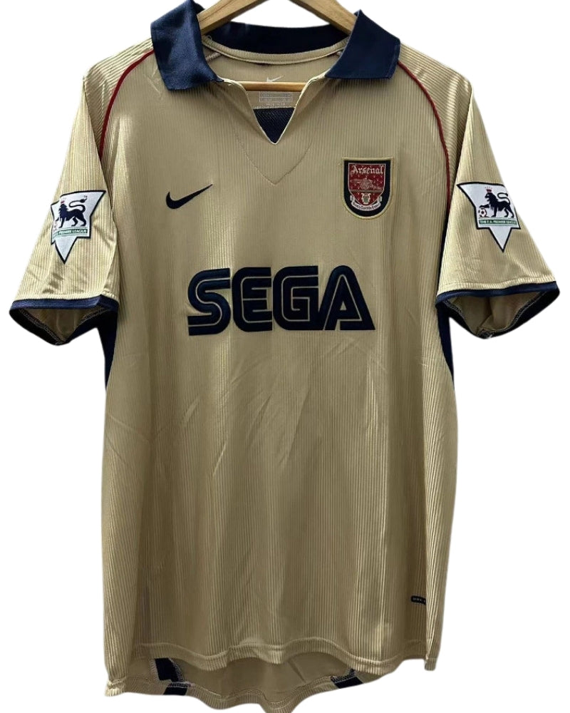 Koszulka Piłkarska Arsenal Londyn 2001/2002 Away Retro