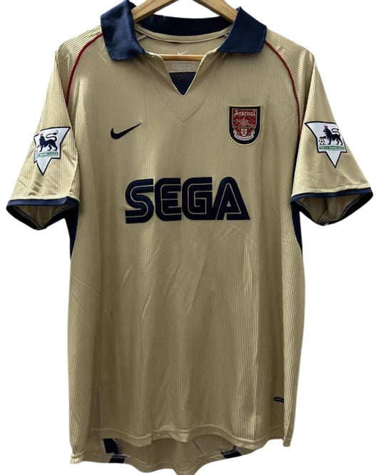 Koszulka Piłkarska Arsenal Londyn 2001/2002 Away Retro