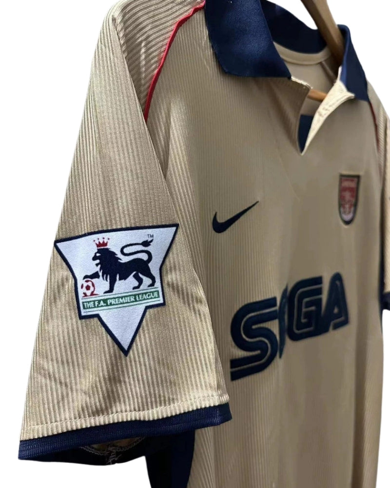 Koszulka Piłkarska Arsenal Londyn 2001/2002 Away Retro