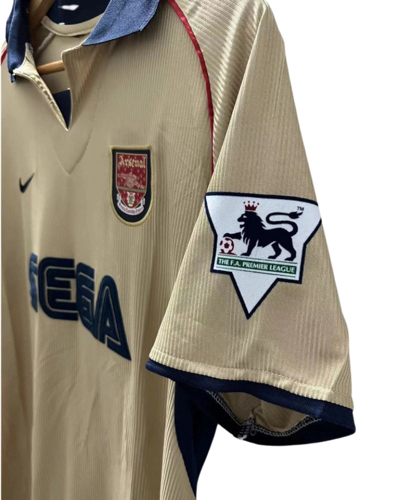 Koszulka Piłkarska Arsenal Londyn 2001/2002 Away Retro