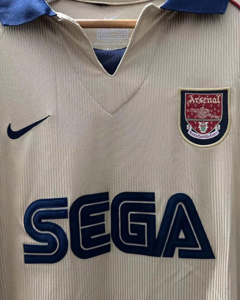 Koszulka Piłkarska Arsenal Londyn 2001/2002 Away Retro