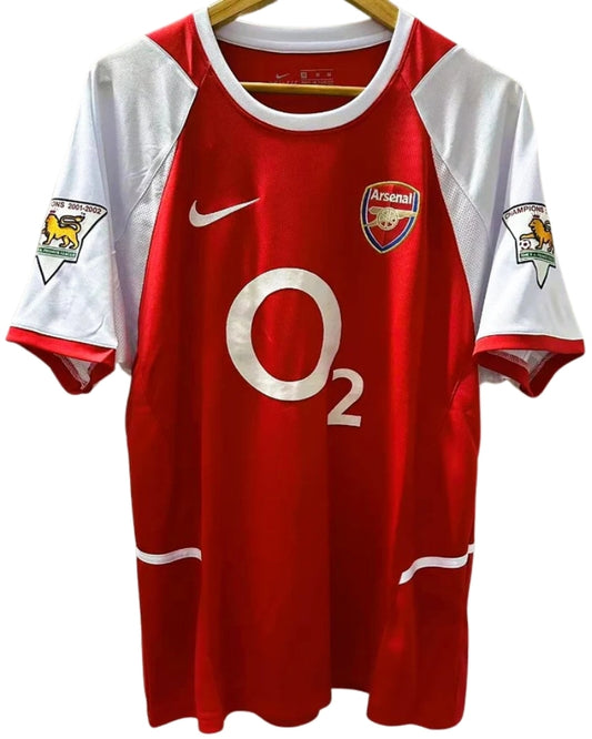 Koszulka Piłkarska Arsenal Londyn 2003/2004 Home Retro