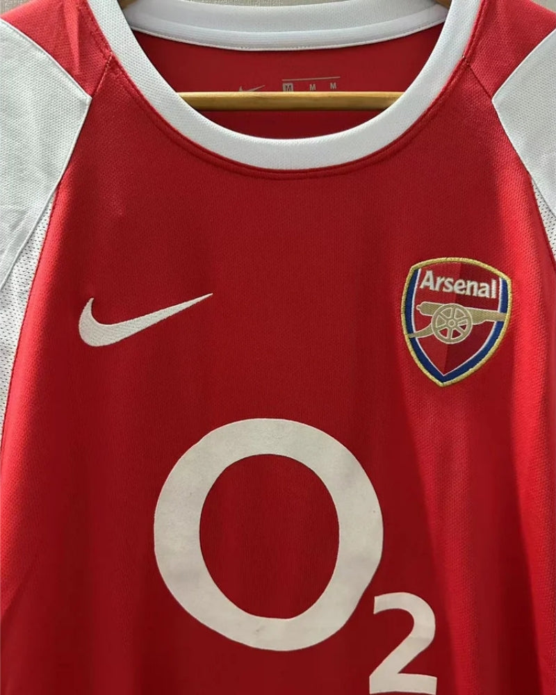 Koszulka Piłkarska Arsenal Londyn 2003/2004 Home Retro