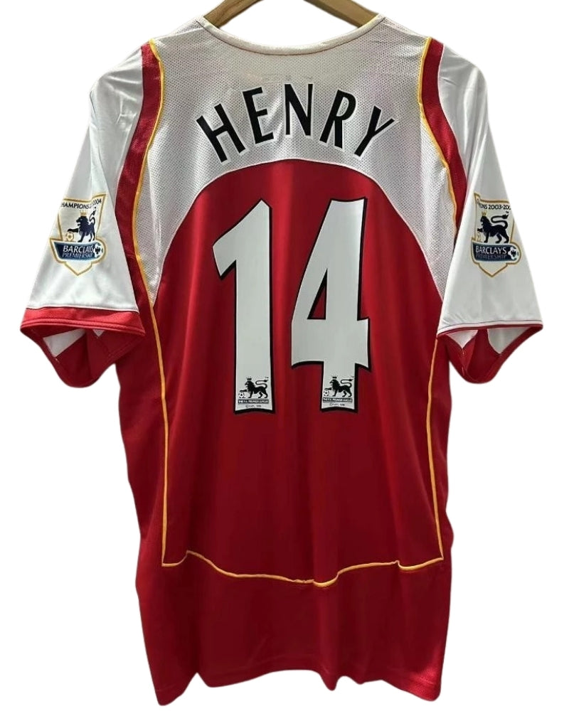 Koszulka Piłkarska Arsenal Londyn 2004/2005 Home Retro