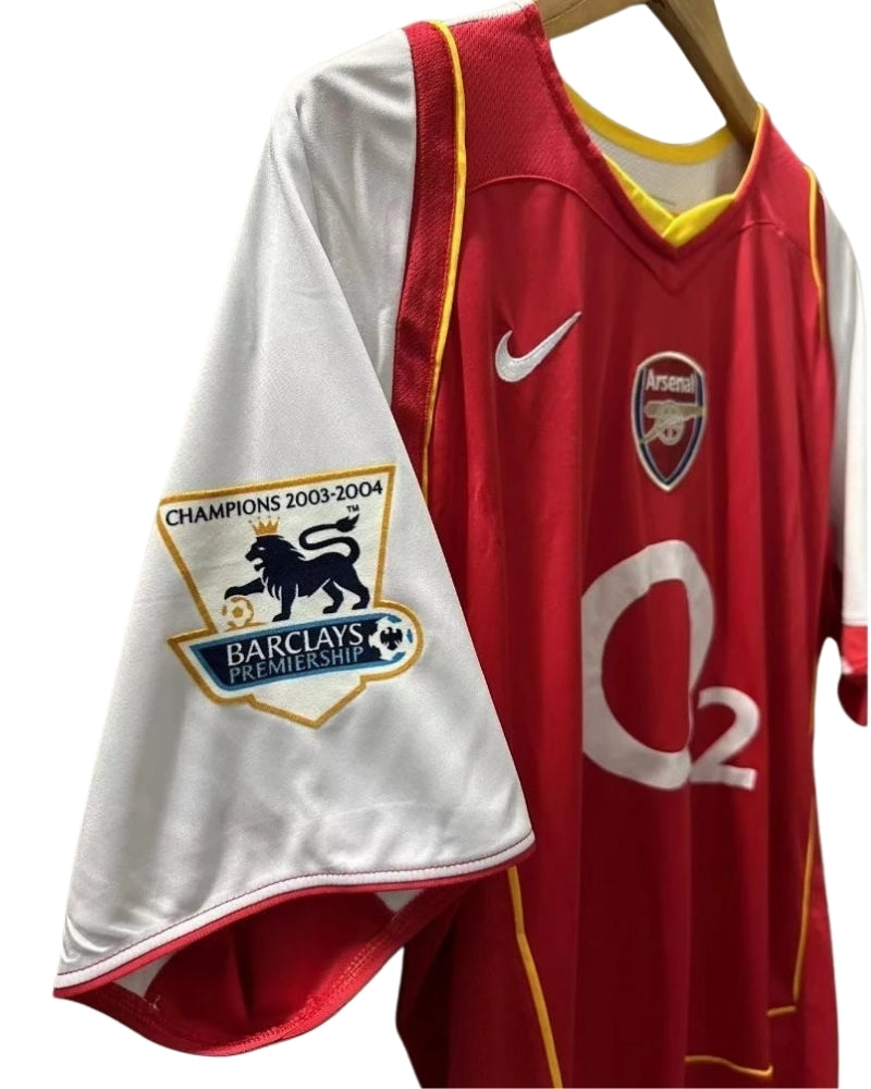 Koszulka Piłkarska Arsenal Londyn 2004/2005 Home Retro