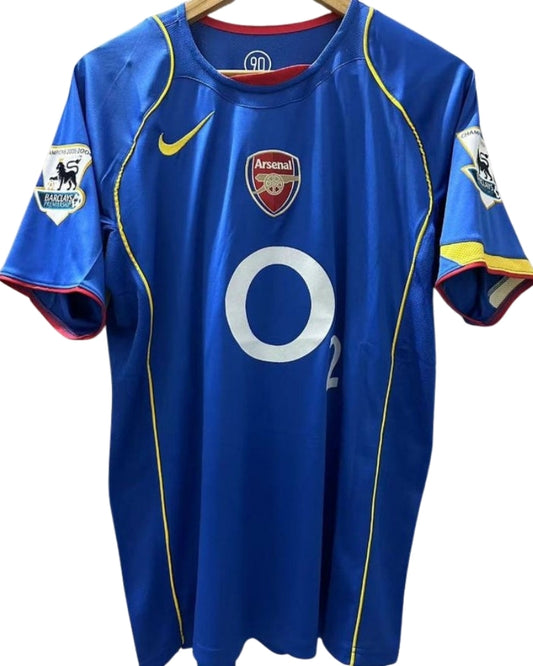 Koszulka Piłkarska Arsenal Londyn 2004/2005 Away Retro