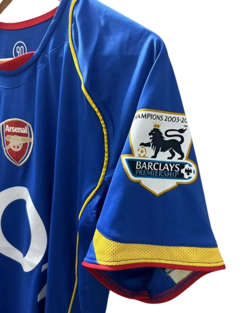 Koszulka Piłkarska Arsenal Londyn 2004/2005 Away Retro