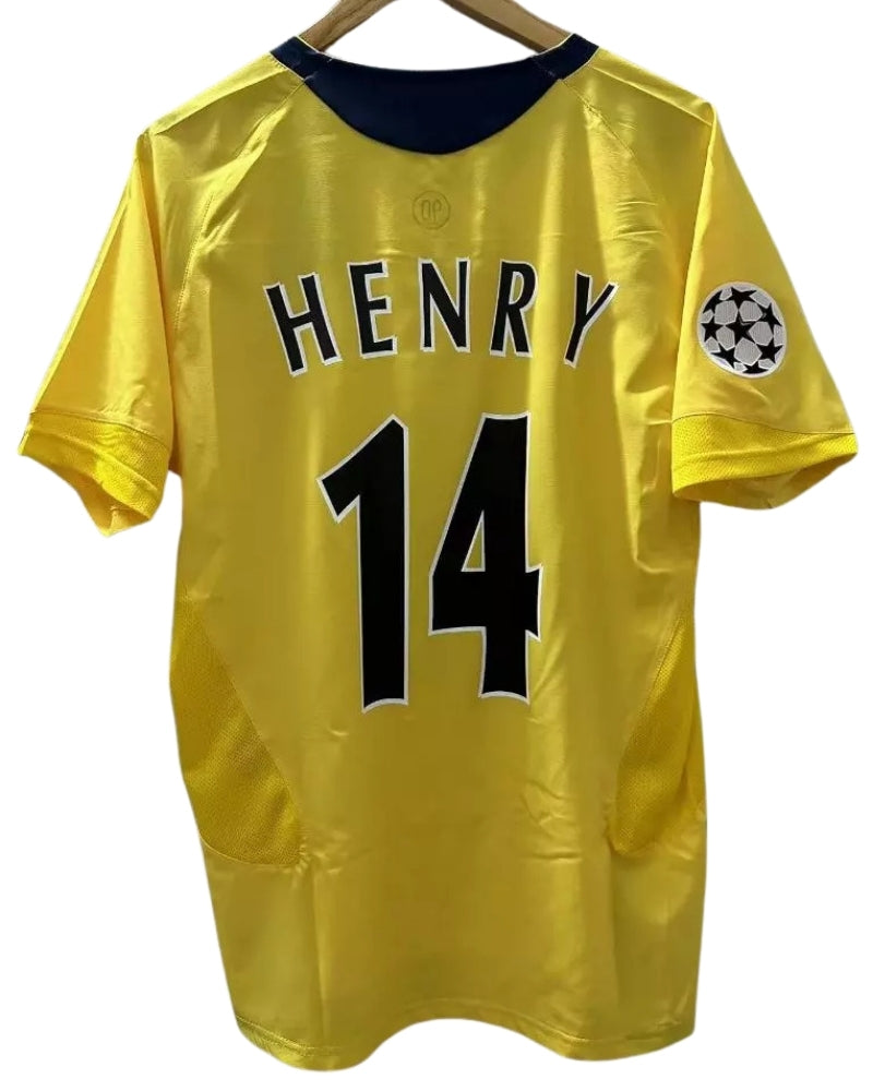 Koszulka Piłkarska Arsenal Londyn 2005/2006 UCL FINAL Away Retro
