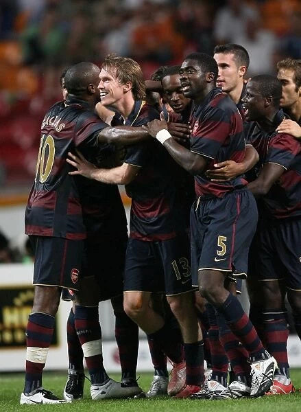 Koszulka Piłkarska Arsenal Londyn 2007/2008 Away Retro