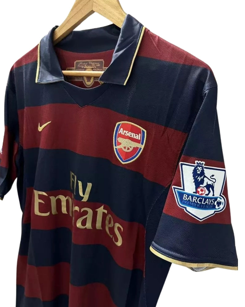 Koszulka Piłkarska Arsenal Londyn 2007/2008 Away Retro
