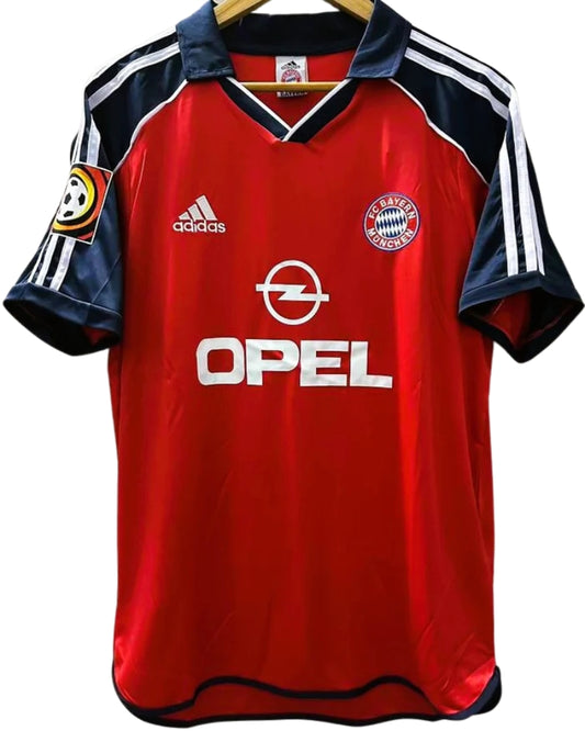 Koszulka Piłkarska Bayern Monachium 2000/2001 Home Retro