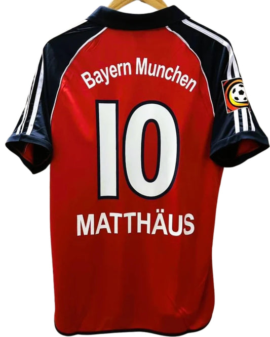 Koszulka Piłkarska Bayern Monachium 2000/2001 Home Retro