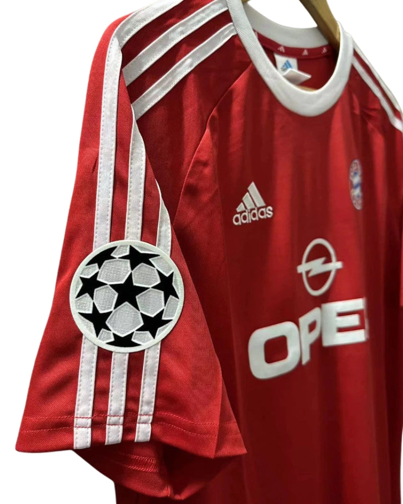 Koszulka Piłkarska Bayern Monachium 2000/2001 UCL Home Retro