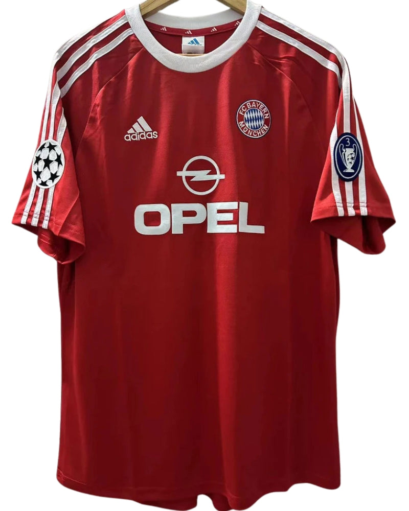 Koszulka Piłkarska Bayern Monachium 2000/2001 UCL Home Retro