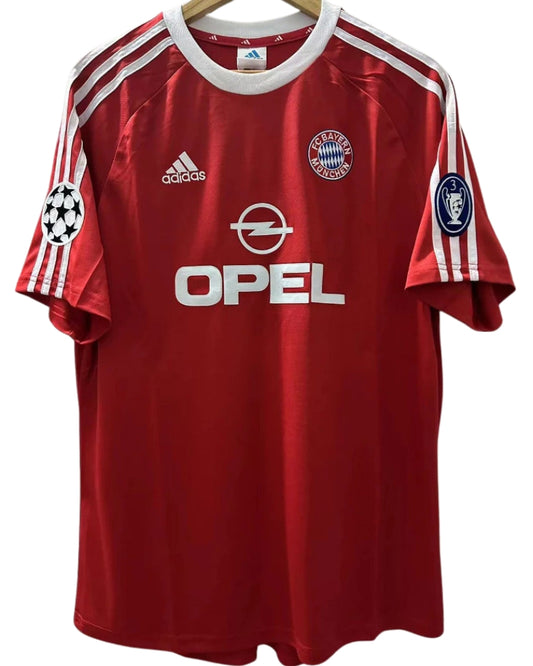 Koszulka Piłkarska Bayern Monachium 2000/2001 UCL Home Retro