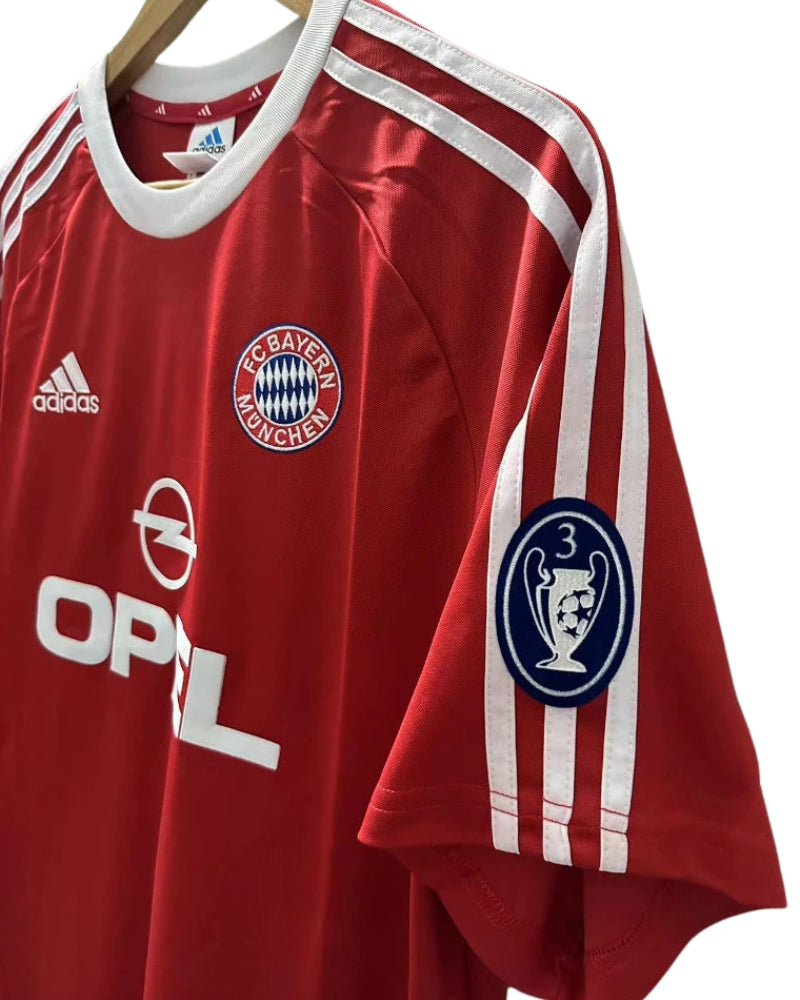 Koszulka Piłkarska Bayern Monachium 2000/2001 UCL Home Retro