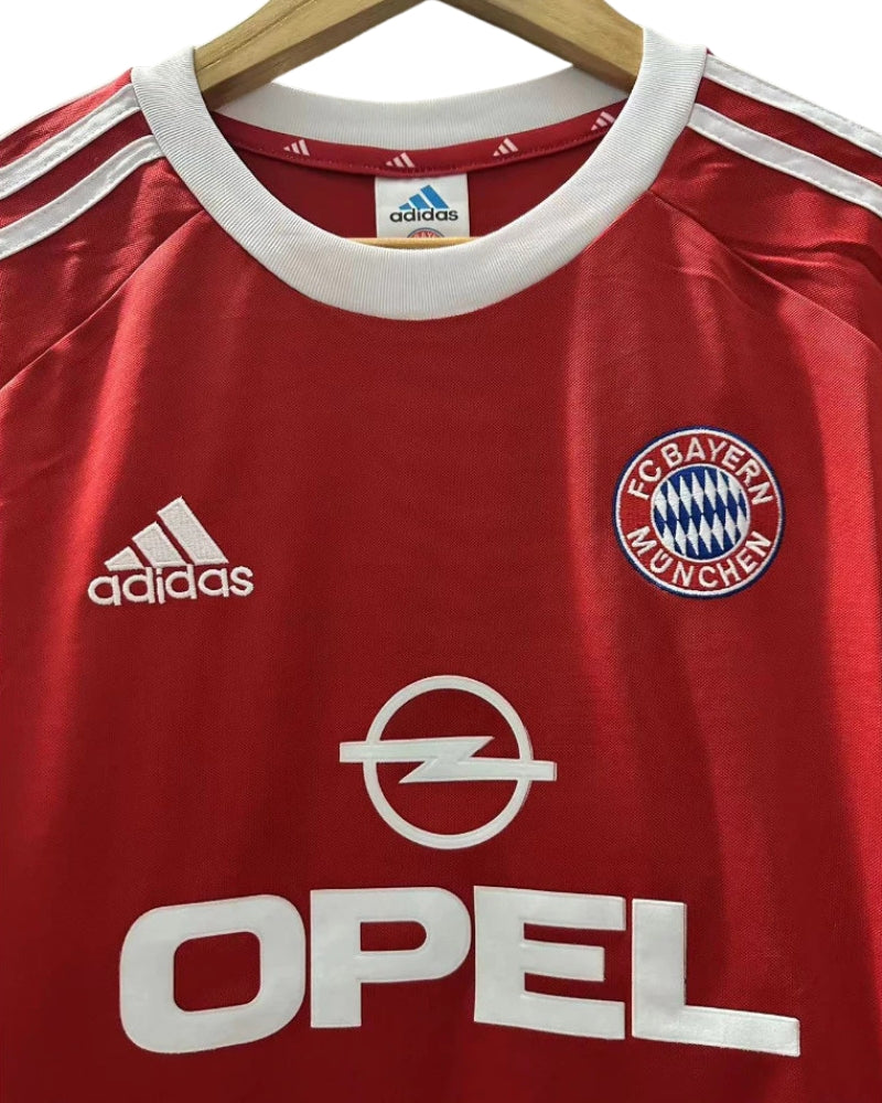 Koszulka Piłkarska Bayern Monachium 2000/2001 UCL Home Retro