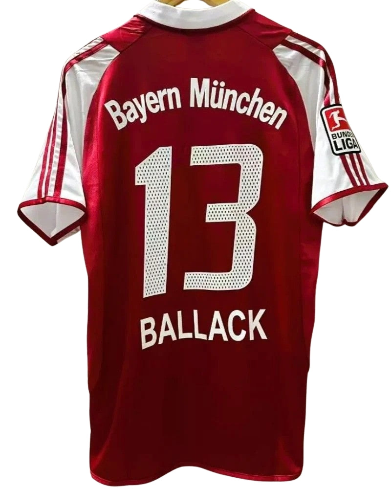 Koszulka Piłkarska Bayern Monachium 2003/2004 Home Retro