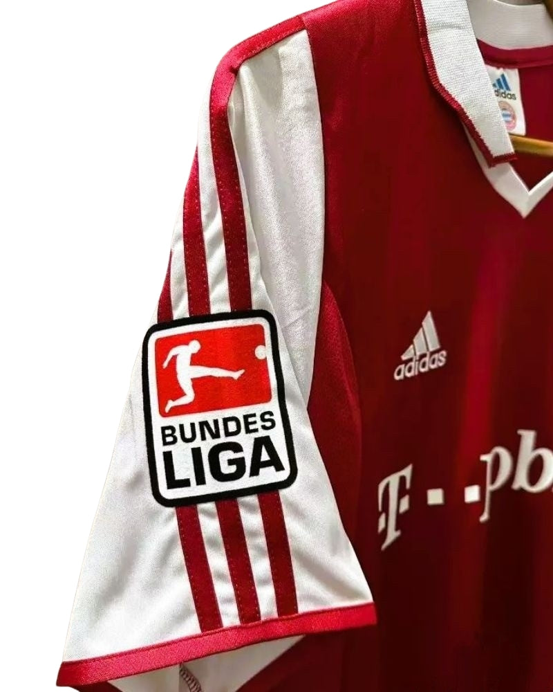 Koszulka Piłkarska Bayern Monachium 2003/2004 Home Retro