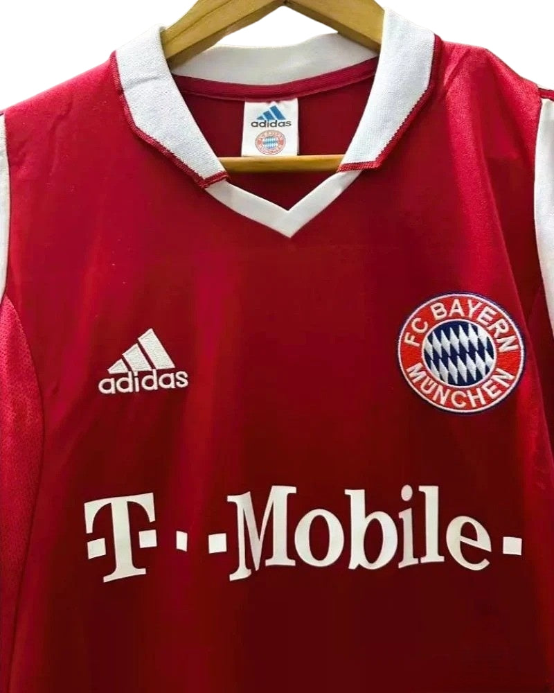 Koszulka Piłkarska Bayern Monachium 2003/2004 Home Retro
