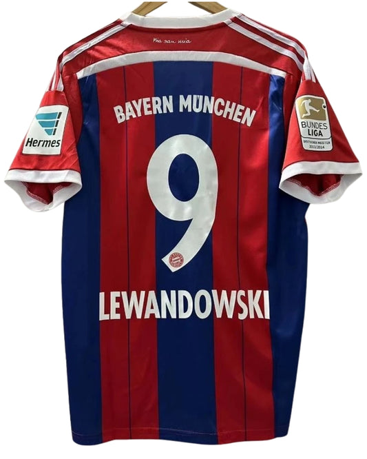 Koszulka Piłkarska Bayern Monachium 2014/2015 Home Retro