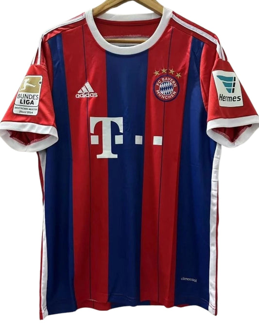 Koszulka Piłkarska Bayern Monachium 2014/2015 Home Retro