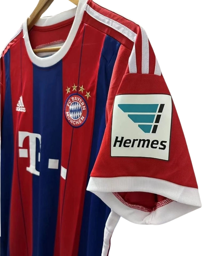 Koszulka Piłkarska Bayern Monachium 2014/2015 Home Retro