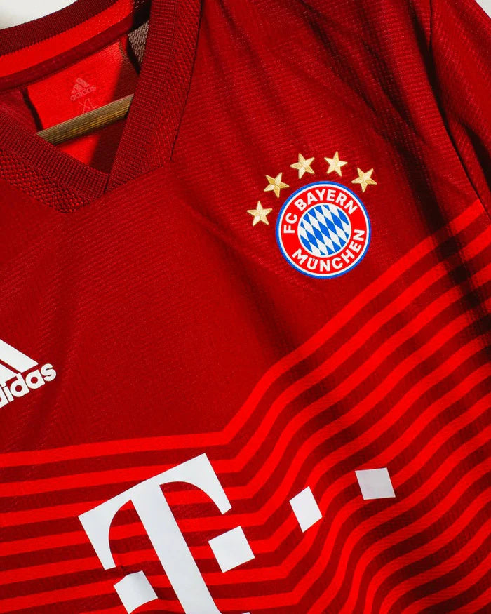 Koszulka Piłkarska Bayern Monachium 2021/2022 Home Retro