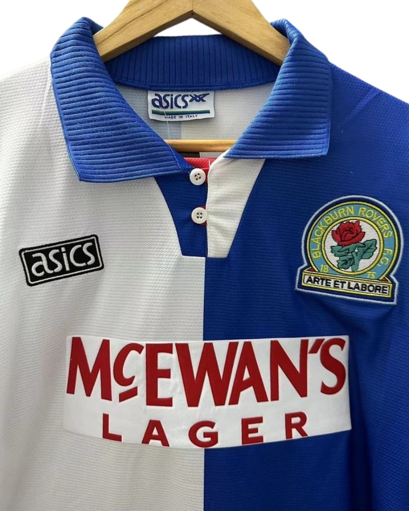 Koszulka Piłkarska Blackbourn Rovers 1994/1995 Home Retro