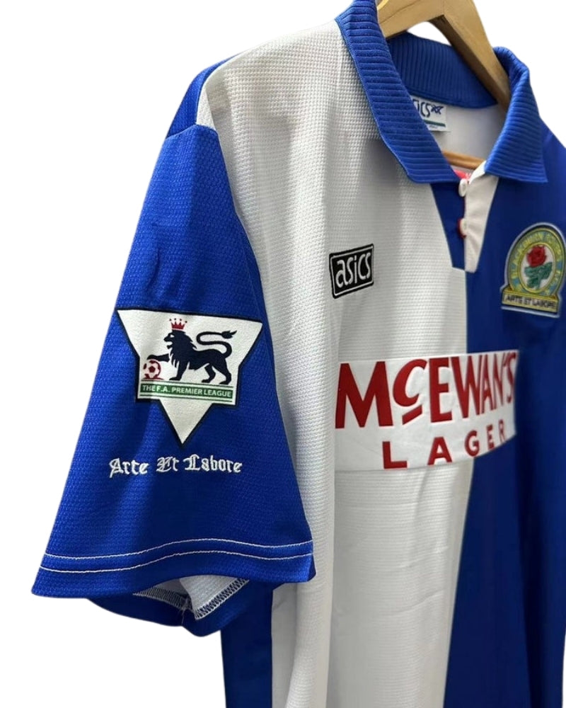 Koszulka Piłkarska Blackbourn Rovers 1994/1995 Home Retro