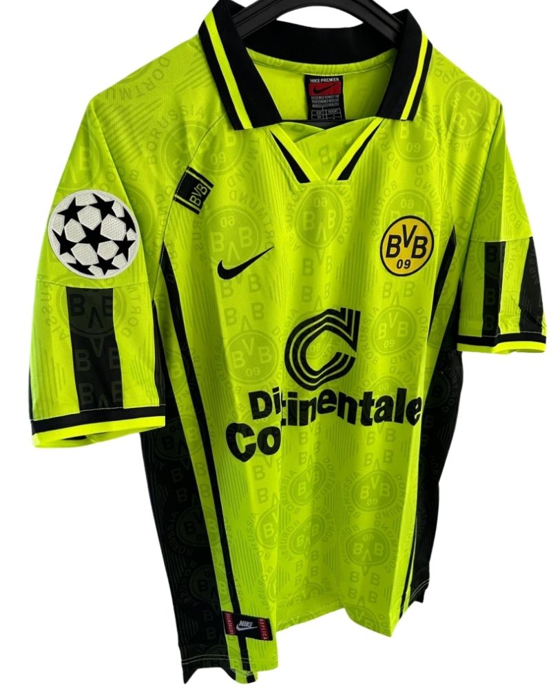 Koszulka Piłkarska Borussia Dortmund 1996/1997 Home Retro
