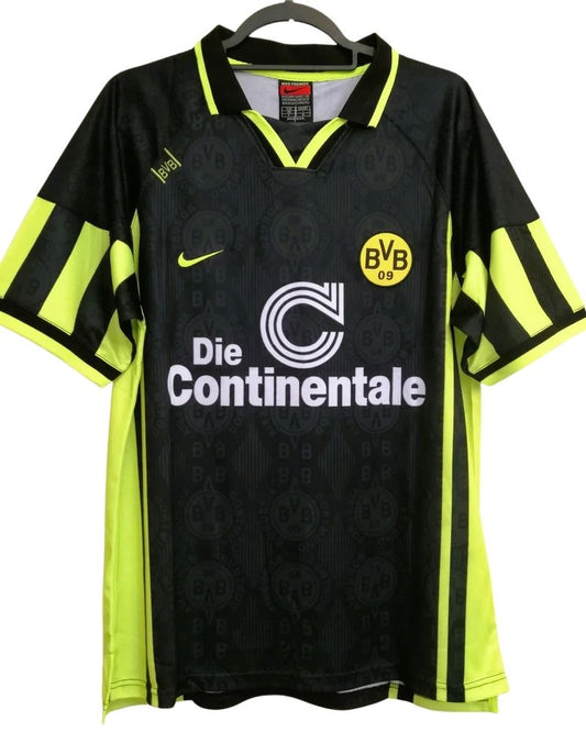 Koszulka Piłkarska Borussia Dortmund 1996/1997 Away Retro