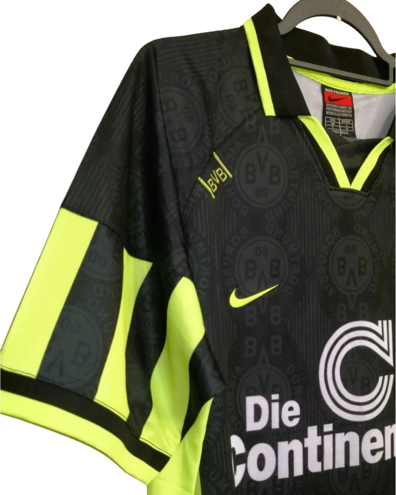 Koszulka Piłkarska Borussia Dortmund 1996/1997 Away Retro