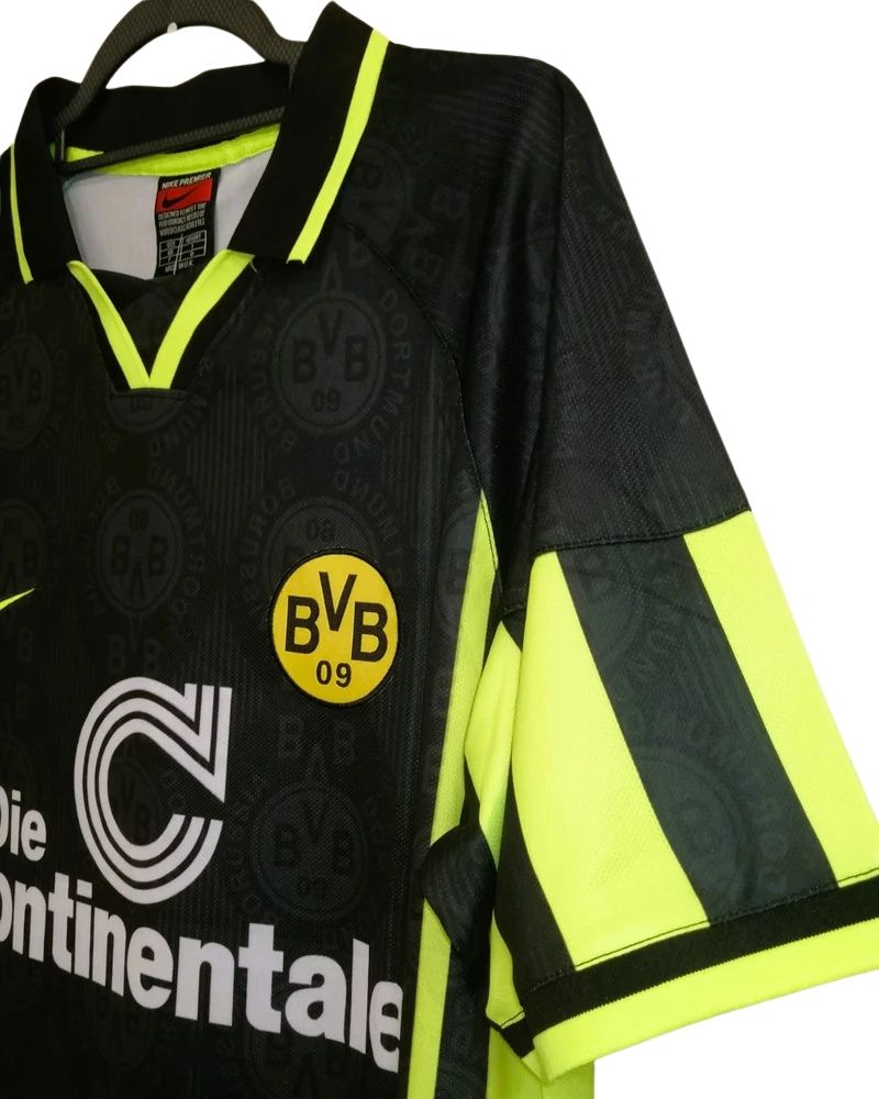 Koszulka Piłkarska Borussia Dortmund 1996/1997 Away Retro