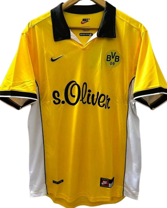 Koszulka Piłkarska Borussia Dortmund 1998/2000 Home Retro