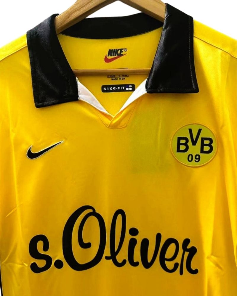 Koszulka Piłkarska Borussia Dortmund 1998/2000 Home Retro