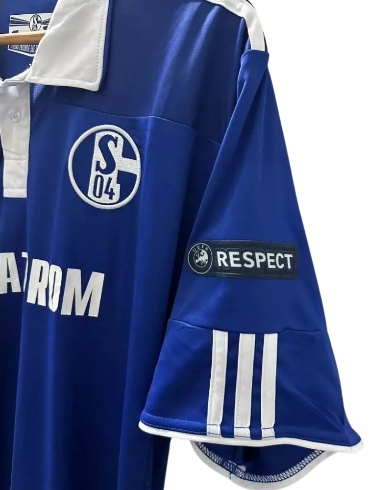 Koszulka Piłkarska Schalke 04 2010/2011 Home Retro