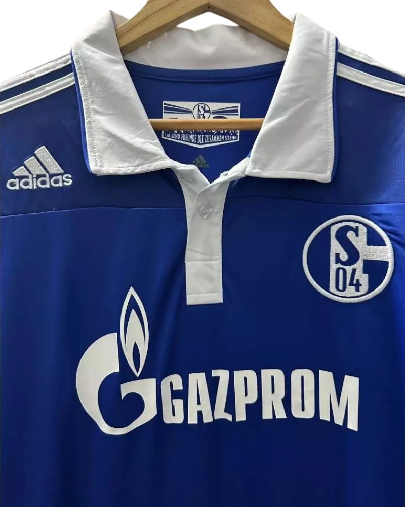 Koszulka Piłkarska Schalke 04 2010/2011 Home Retro