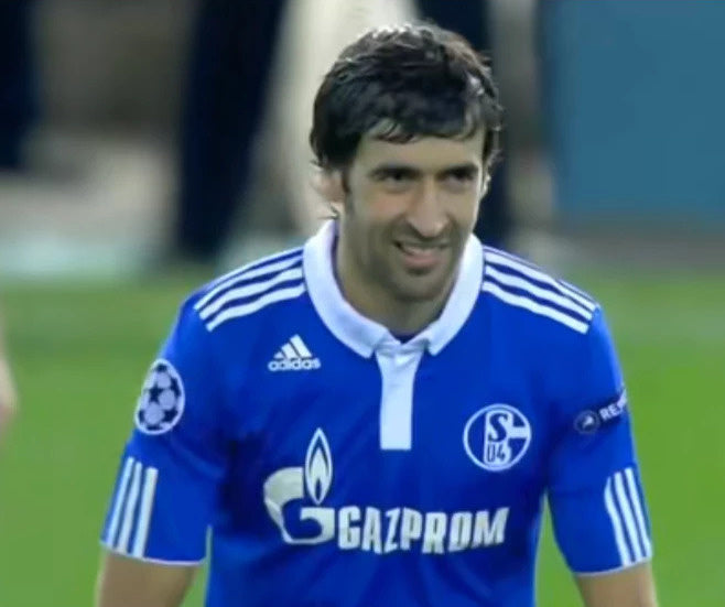 Koszulka Piłkarska Schalke 04 2010/2011 Home Retro