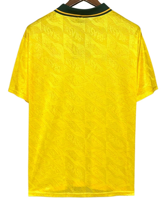 Koszulka Piłkarska Brazylia 1992 Home Retro