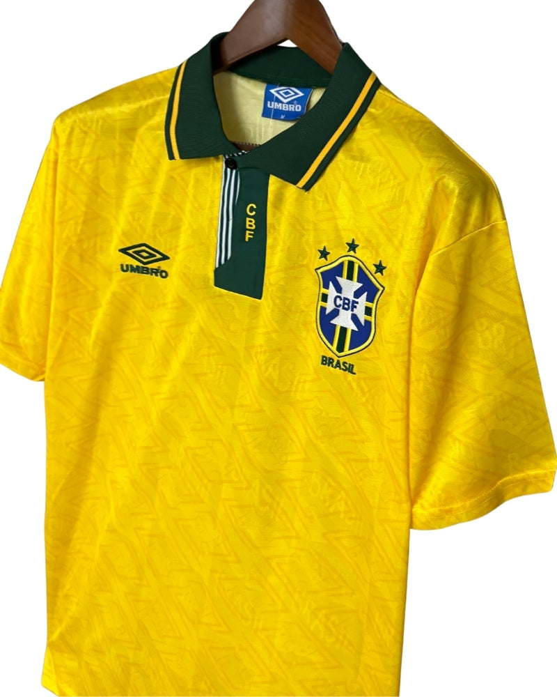 Koszulka Piłkarska Brazylia 1992 Home Retro