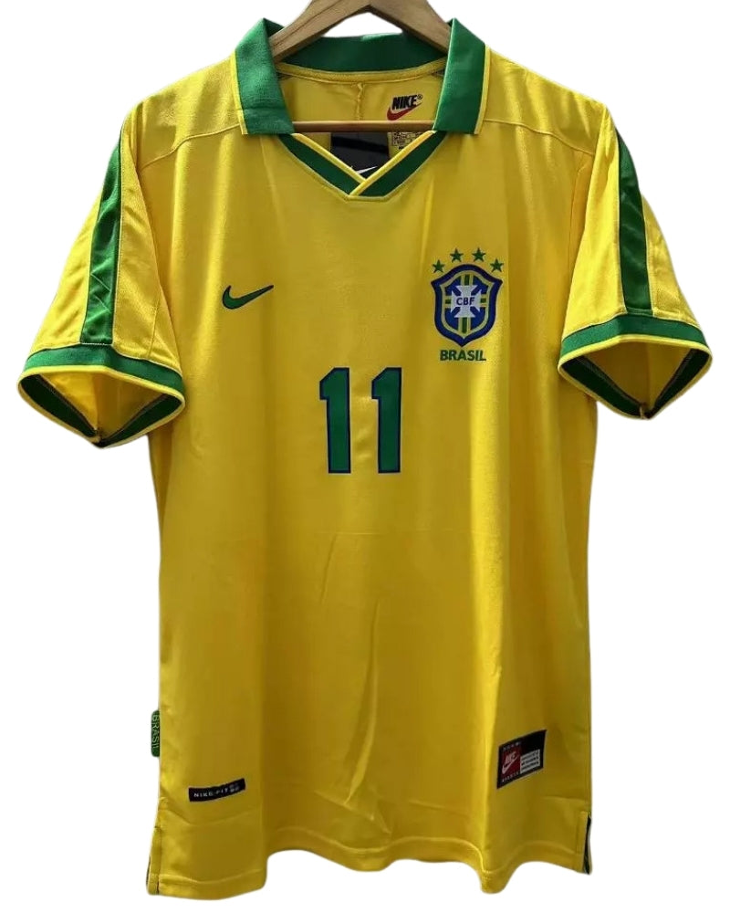 Koszulka Piłkarska Brazylia 1997 Home Retro