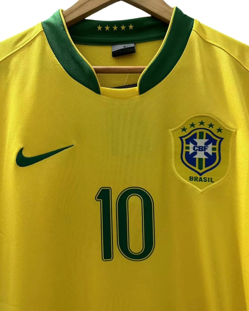 Koszulka Piłkarska Brazylia 2006 Home Retro