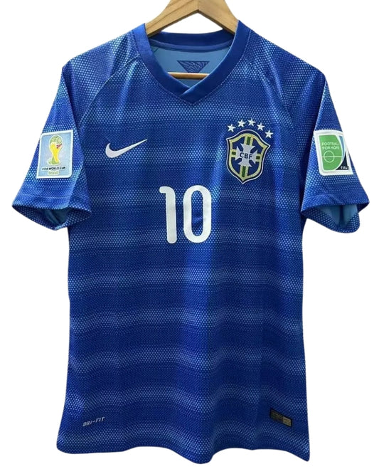 Koszulka Piłkarska Brazylia 2014 Away Retro
