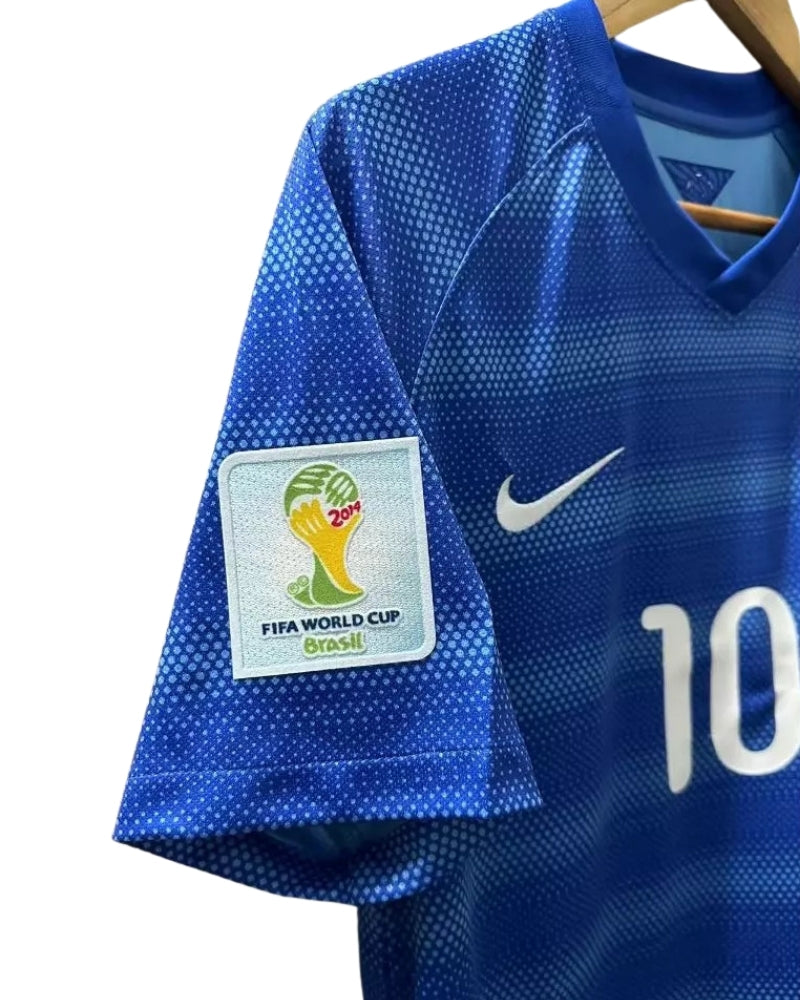 Koszulka Piłkarska Brazylia 2014 Away Retro