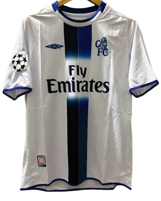 Koszulka Piłkarska Chelsea Londyn 2004/2005 Away Retro