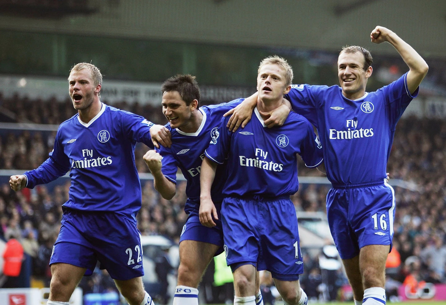 Koszulka Piłkarska Chelsea Londyn 2004/2005 Home Retro