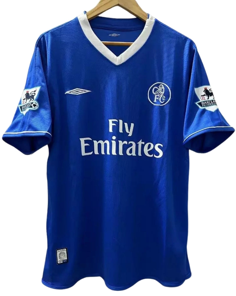 Koszulka Piłkarska Chelsea Londyn 2004/2005 Home Retro